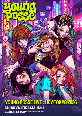 YOUNGPOSSE_LIVE_HEY_TOKYO2026_poster
